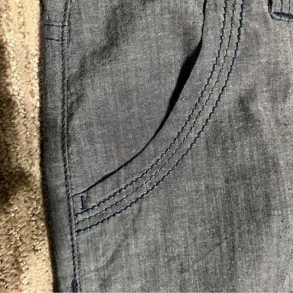 Esprit Denim straight leg dress pants with front pleat. Womens size 31/32 - Picture 3 of 11